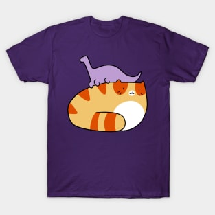 Tabby and Little Long Neck Dino T-Shirt